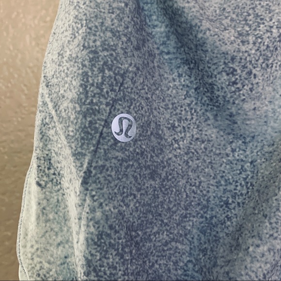 LULULEMON Chase Me Onesie Size 10 Gray Lime Green - Picture 4 of 7